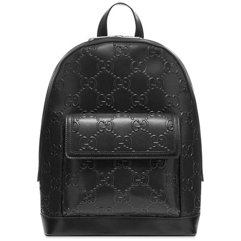 gucci backpack 2022|Gucci leather backpack.